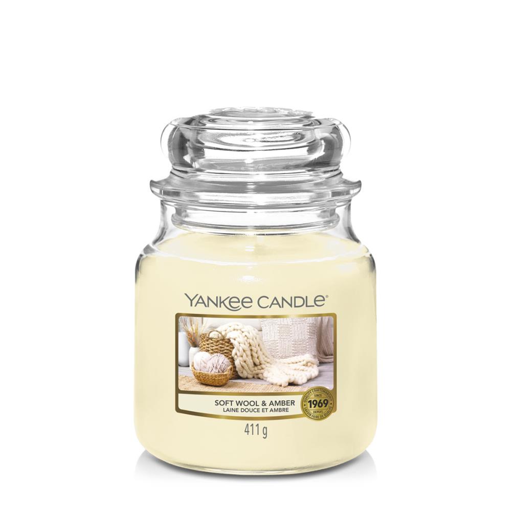 Yankee Candle Soft Wool & Amber Medium Jar £16.78